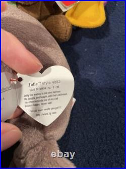 Ty Original Beanie Baby 1990s Bundle All With Rare Tag Errors