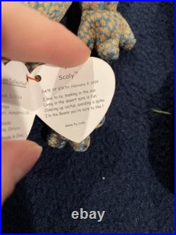 Ty Original Beanie Baby 1990s Bundle All With Rare Tag Errors