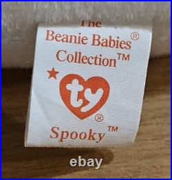 Ty Original Beanie Baby 1995 Spooky the Ghost Retired EXTREAMLY Rare