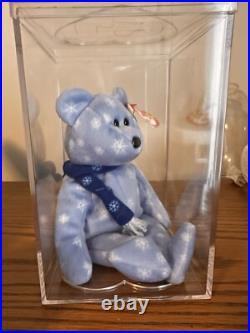 Ty Original Beanie Baby 1999 Holiday Teddy Bear Rare Retired Tag Errors MintCond