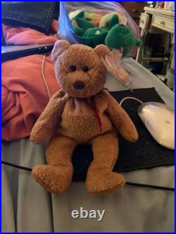 Ty Original Beanie Baby Curly VERY RARE Authentic, Mint Condition WithE