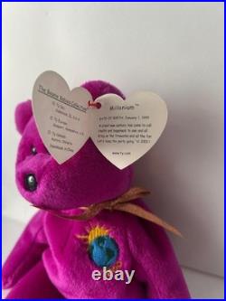 Ty Original Beanie Baby Milenium VERY RARE! Authentic, Mint Condition, WithE