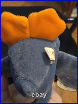 Ty Original Rare Beanie Baby Scoop 1996 Mint With Tags Style 4107