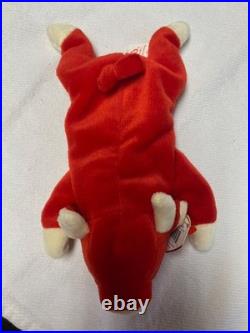 Ty Original Rare Retired SNORT Beanie Baby Vintage 1995 Excellent condition