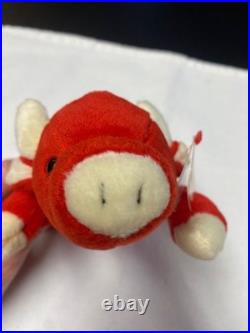 Ty Original Rare Retired SNORT Beanie Baby Vintage 1995 Excellent condition