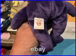 Ty Princess Beanie Babyrare Error? 1997 Erin Tag Made In China P. E. Pellets