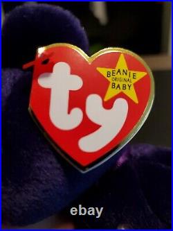 Ty Princess Diana Beanie Baby Bear 1997 RARE Original Beanie withPellets MINT