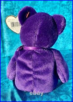 Ty Princess Diana Bear Beanie Baby, RARE! Retired, mint condition, vintage