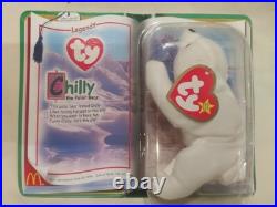 Ty RARE McDonalds Teenie Beanie Babies'Legends' Complete Set of 3 Brand New
