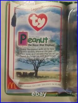 Ty RARE McDonalds Teenie Beanie Babies'Legends' Complete Set of 3 Brand New