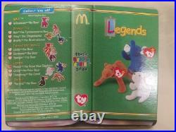 Ty RARE McDonalds Teenie Beanie Babies'Legends' Complete Set of 3 Brand New