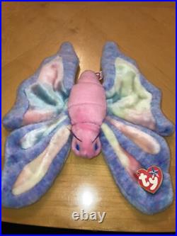 Ty Rare And Retired Beanie Babies Colorful Flitter The Butterfly