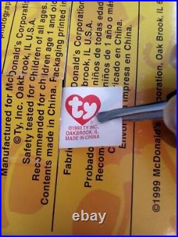 Ty Rare Beanie Babies Set Mcdonald's 1993 Tag Nib