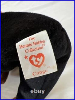 Ty Rare Beanie Baby Congo 1996 With Errors