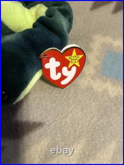 Ty Retired Original Beanie Baby HISSY 1997 With Tag Errors RARE HTF Mint