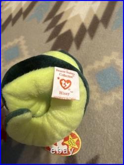 Ty Retired Original Beanie Baby HISSY 1997 With Tag Errors RARE HTF Mint