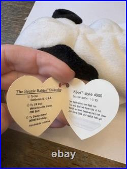 Ty Spot Beanie Baby RARE Hang Tag Error