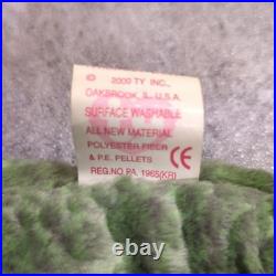 Ty Swampy Alligator Beanie Baby Retired 2000 Plush Very Rare with Tag Errors