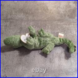 Ty Swampy Alligator Beanie Baby Retired 2000 Plush Very Rare with Tag Errors