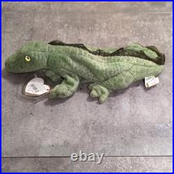 Ty Swampy Alligator Beanie Baby Retired 2000 Plush Very Rare with Tag Errors