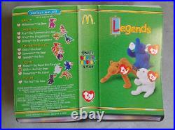 Ty Teenie Beanie Babies RARE CHILLY the Polar Bear Benefits Charity