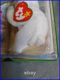 Ty Teenie Beanie Babies RARE CHILLY the Polar Bear Benefits Charity