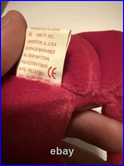 Ty Valentina Beanie Baby Rare With Tag Errors