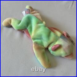 Ty Vintage Beanie Baby Sammy The Bear 1998 Retired Pe Pellets Rare Tag Error