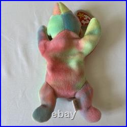 Ty Vintage Beanie Baby Sammy The Bear 1998 Retired Pe Pellets Rare Tag Error
