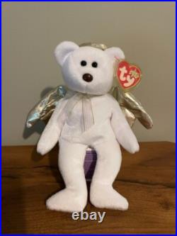 Ty beanie Babies 4269 Halo II the bear with brown Nose MINT condition RARE