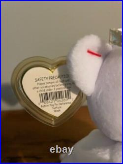 Ty beanie Babies 4269 Halo II the bear with brown Nose MINT condition RARE