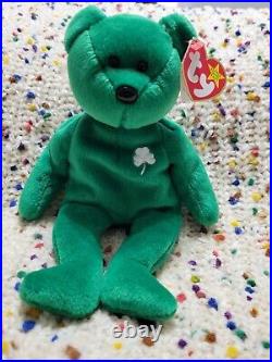 Ty beanie babies ERIN ST PATRICK'S DAY BEAR BEANIE BABIES Rare