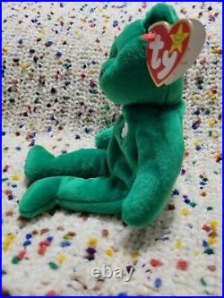 Ty beanie babies ERIN ST PATRICK'S DAY BEAR BEANIE BABIES Rare