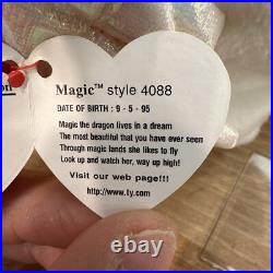 Ty beanie babies MAGIC PVC 1995-1996, retired with errors RARE NEW L? K