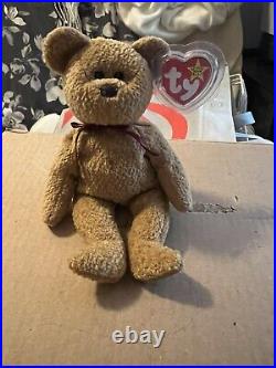 Ty beanie babies extremely rare 1993 Curly retired with errors