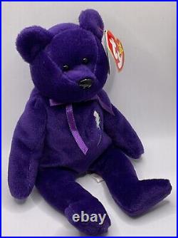 Ty beanie babies extremely rare 1997 Princess The Bear Mint Condition! Look