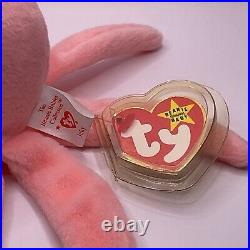 Ty beanie babies extremely rare retired 1993 Inky 1st Edition PVC Tag Errors