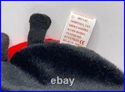 Ty beanie babies extremely rare retired 1993 Lucky The Ladybug PVC Tag Errors