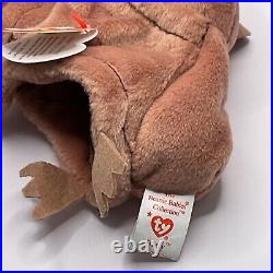 Ty beanie babies extremely rare retired 1996 Batty The Bat PVC Brown Version