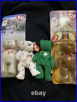 Ty beanie babies rare mcdonalds Collect all 4