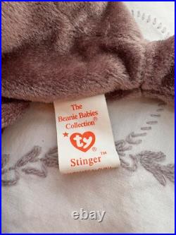 Ty beanie babies rare retired lot (spider, bat, scorpion, dragon, beetle)