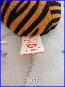 Ty beanie babies rare retired lot (spider, bat, scorpion, dragon, beetle)