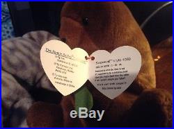 Ty beanie baby Seaweed Limited Edition with 4 Errors! Ultra Rare