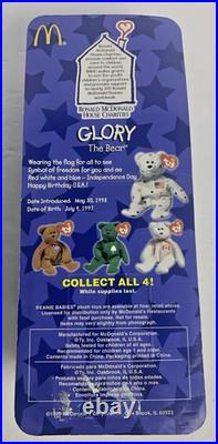 Ty beanie baby glory the bear McDonald's 1999 VTG Rare Collectable