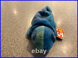 Ty the beanie babies collection ULTRA RARE 1997 chameleon named rainbow
