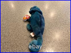 Ty the beanie babies collection ULTRA RARE 1997 chameleon named rainbow