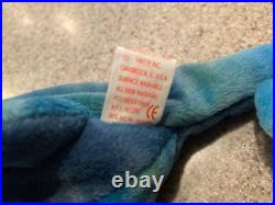 Ty the beanie babies collection ULTRA RARE 1997 chameleon named rainbow
