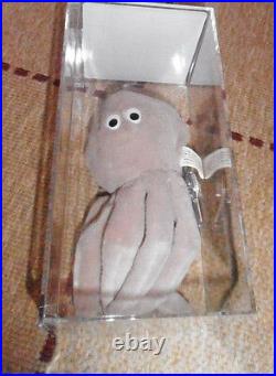 ULTRA RARE Authenticated Ty 1st gen Hang Tag -Tan Inky Without Mouth Beanie Baby