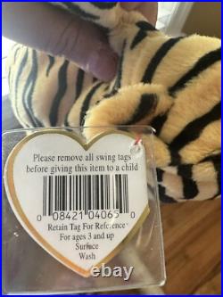 ULTRA RARE STRIPES Ty Beanie Baby