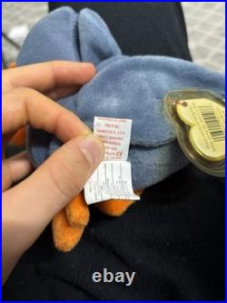 ULTRA RARE Ty Beanie Baby Scoop the Pelican (1996)